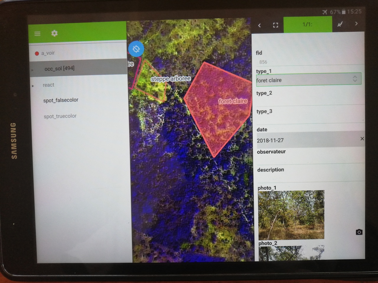 information collected